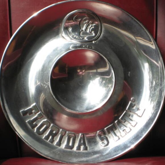 WILTON ARMETALE Florida State Seminoles FSU 13" Chip & Dip Snacks Desserts - Picture 6 of 13